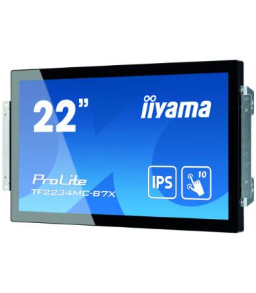 iiyama ProLite TF2234MC-B7X monitor pantalla táctil 54,6 cm (21.5") 1920 x 1080 Pixeles Multi-touch Multi-usuario Negro