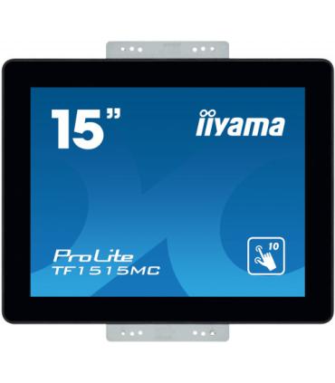 iiyama ProLite TF1515MC-B2 monitor pantalla táctil 38,1 cm (15") 1024 x 768 Pixeles Negro Multi-touch