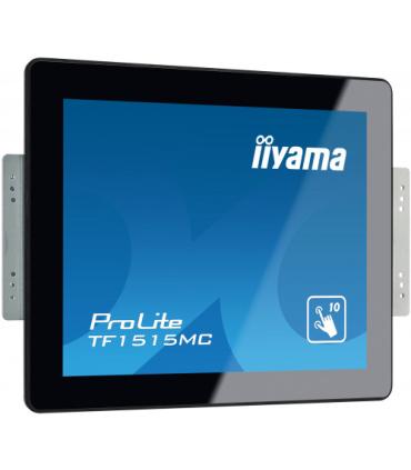 iiyama ProLite TF1515MC-B2 monitor pantalla táctil 38,1 cm (15") 1024 x 768 Pixeles Negro Multi-touch