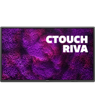 CTOUCH Riva 2,17 m (85.6") 3840 x 2160 Pixeles Multi-touch Negro