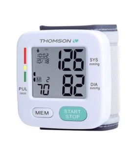 Thomson Cardio W6 Tensiometro de Muñeca - Deteccion Arritmia - Memoria 90 Lecturas - 2 Usuarios - Color Blanco