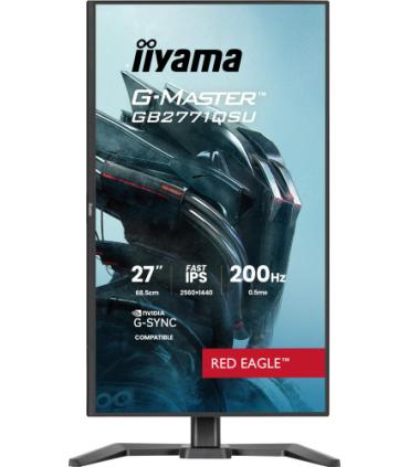 iiyama GB2771QSU-B1 pantalla para PC 68,6 cm (27") 2560 x 1440 Pixeles Wide Quad HD Negro