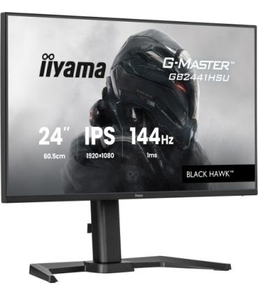 MONITOR IIYAMA 24 PULGADAS RESOLUCIÓN FULL HD (1920X1080), PANEL IPS, 1 MS (MPRT), 100 HZ, BRILLO 250, CONTRASTE 1300:1, HDMI..