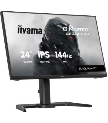 MONITOR IIYAMA 24 PULGADAS RESOLUCIÓN FULL HD (1920X1080), PANEL IPS, 1 MS (MPRT), 100 HZ, BRILLO 250, CONTRASTE 1300:1, HDMI..