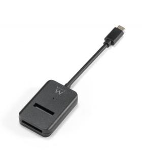 Ewent Estacion de Docking para SSD M.2 NVMe/SATA PCIe M-Key/B+M Key - USB-C - Soporta UASP y TRIM - Color Negro