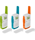 PACK 3 WALKIE TALKIE T42 VERDE/AZUL/NARANJA T42 MOTOROLA 59T42TRIPLEPACK