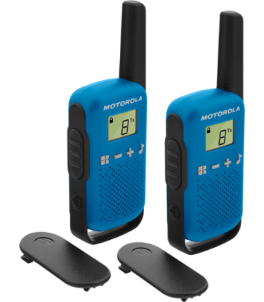 PACK 2 WALKIE TALKIE T42 BLUE MOTOROLA 59T42BLUEPACK