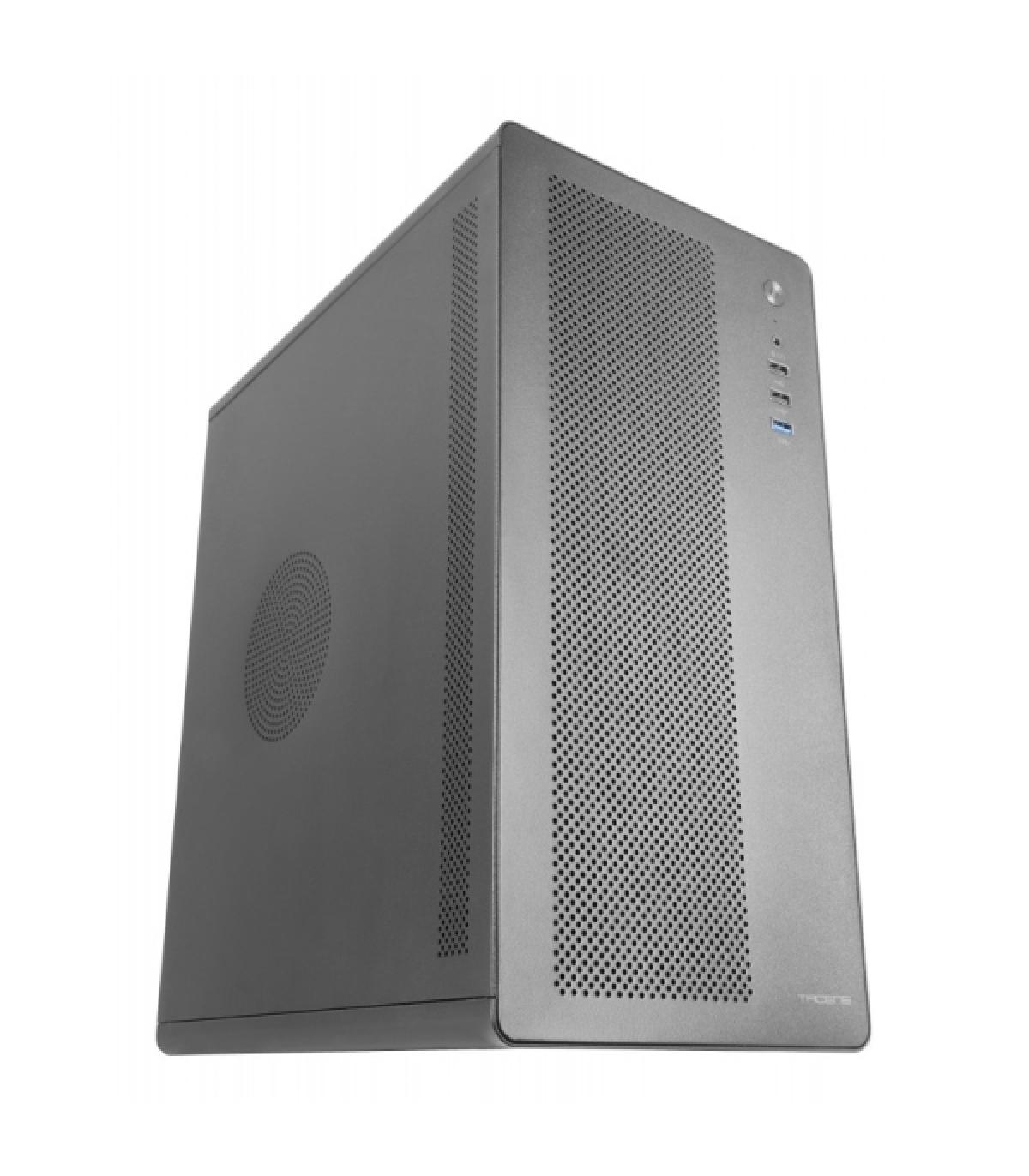 Tacens Aerom Caja Minitorre Micro ATX/Mini ITX - Ventilador Ultrasilencioso de 120mm - Panel Frontal y Lateral de Malla - Estruc