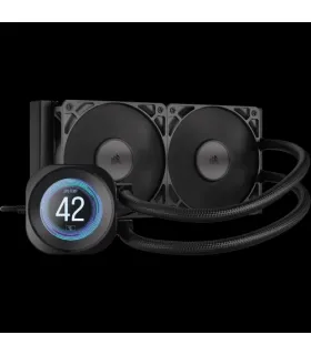 Corsair Nautilus 240 RS LCD Procesador Sistema de refrigeración líquida todo en uno 12 cm Negro 1 pieza(s