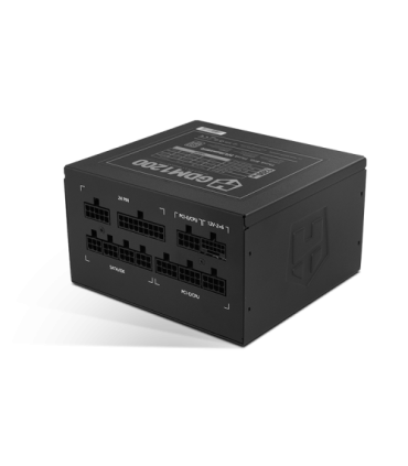 NOX Hummer GDM 1200W GOLD unidad de fuente de alimentación 20+4 pin ATX ATX Negro
