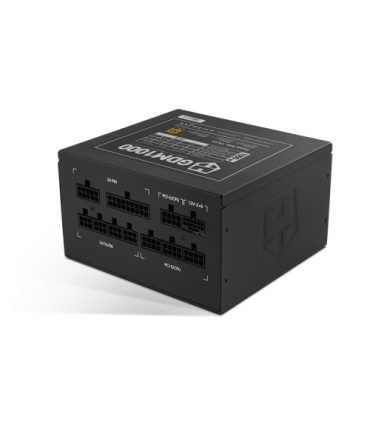 NOX Hummer GDM 1000W GOLD unidad de fuente de alimentación 20+4 pin ATX ATX Negro