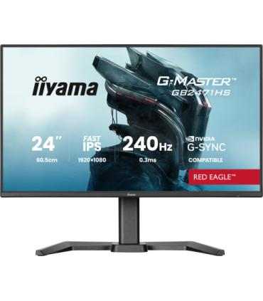 iiyama GB2471HS-B1 pantalla para PC 60,5 cm (23.8") 1920 x 1080 Pixeles Negro