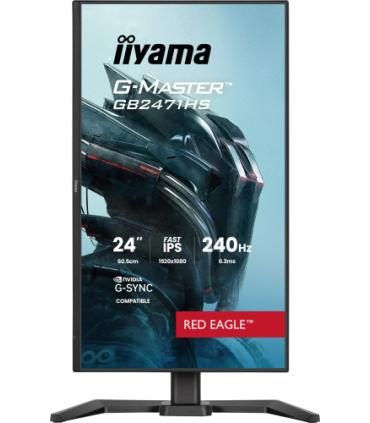 iiyama GB2471HS-B1 pantalla para PC 60,5 cm (23.8") 1920 x 1080 Pixeles Negro
