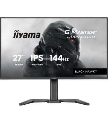 MONITOR IIYAMA 27 PULGADAS RESOLUCIÓN WQHD (2560X1440), PANEL IPS, 5 MS, 70 HZ, BRILLO 350, CONTRASTE 1000:1, HDMI, DISPLAYPORT.