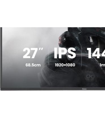 MONITOR IIYAMA 27 PULGADAS RESOLUCIÓN WQHD (2560X1440), PANEL IPS, 5 MS, 70 HZ, BRILLO 350, CONTRASTE 1000:1, HDMI, DISPLAYPORT.