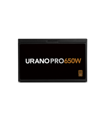 NOX Urano PRO 650W Bronze unidad de fuente de alimentación ATX Negro