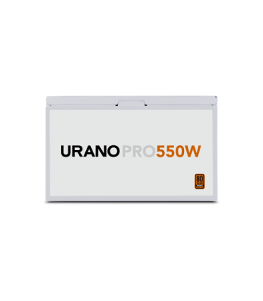 NOX Urano PRO White 550W Bronze unidad de fuente de alimentación ATX Blanco