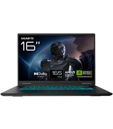 GIGABYTE PORTATIL GAMING A16 GA63WHAB7W,AMD RYZEN 7 260,32GB DDR5,SSD 1TB,16” IPS WUXGA 165HZ,RTX5070/8GB,FREE DOS