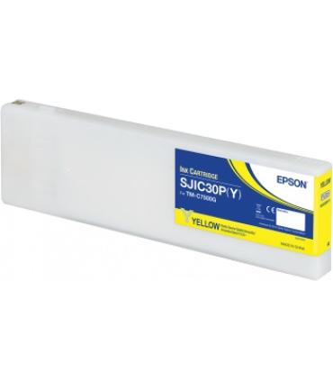 Epson SJIC30P(Y) Amarillo Cartucho de Tinta Original - C33S020642