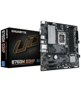 Gigabyte B760M D3HP Placa Base Intel LGA1700 4x DDR5 - M.2, SATA, PCIe3.0, HDMI, Displayport, USB 3.2 - MicroATX