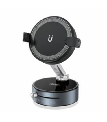 XO C178 Soporte Magnetico para Coche - Sujeccion por Vacio - Color Negro