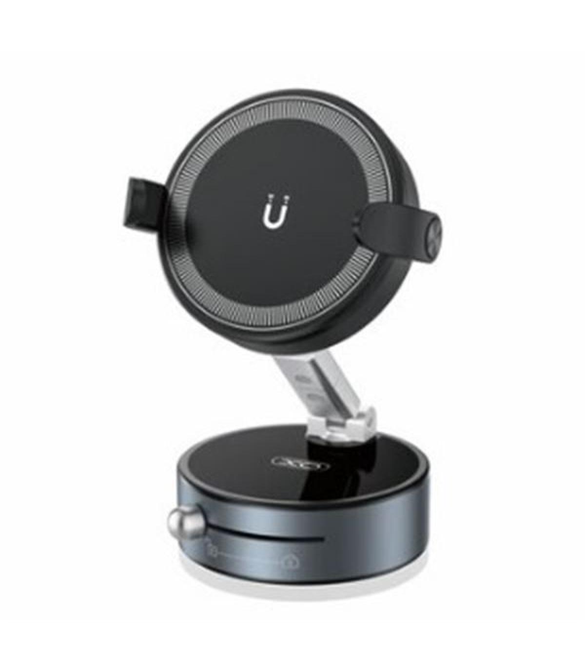 XO C178 Soporte Magnetico para Coche - Sujeccion por Vacio - Color Negro
