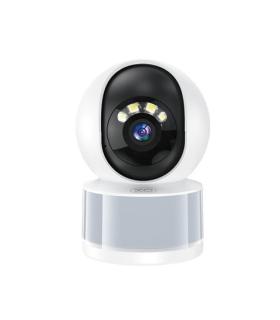 XO CR11 Camara de Vigilancia WiFi - Motorizada - Vision Nocturna - 3Mpx - Bluetooth - Color Blanco