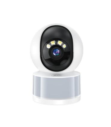 XO CR11 Camara de Vigilancia WiFi - Motorizada - Vision Nocturna - 3Mpx - Bluetooth - Color Blanco