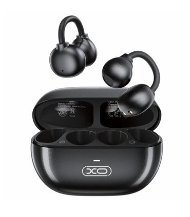 XO G40 Pearl Clip Auriculares TWS - Bluetooth 5.3 - Color Negro