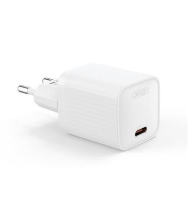 XO L146 Cargador de Corriente 20W - USB-C - PD 3.0 y QC 3.0 - Color Blanco