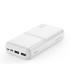 XO PR252 Powerbank 20000mAh - USB-A, USB-C y Lightning - Color Blanco