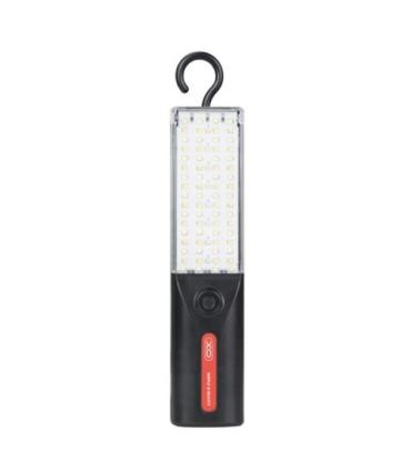 XO YH17 Linterna LED con Iman y Gancho - Carga Solar - Color Negro