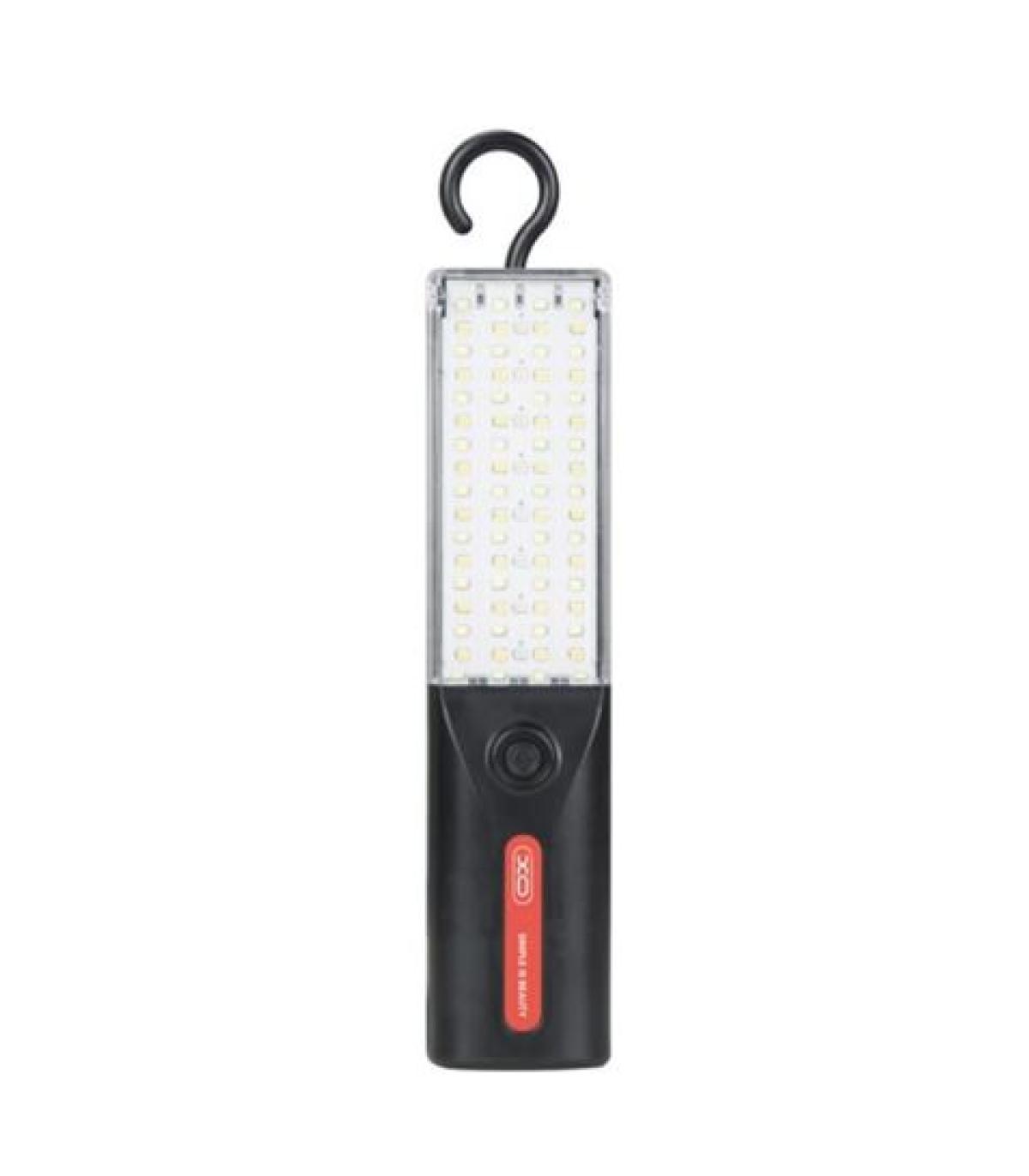 XO YH17 Linterna LED con Iman y Gancho - Carga Solar - Color Negro