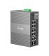 TP-Link Omada IES210GPP switch Gestionado Gigabit Ethernet (10/100/1000) Energía sobre Ethernet (PoE) DIN rail Gris