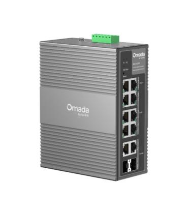 TP-Link Omada IES210GPP switch Gestionado Gigabit Ethernet (10/100/1000) Energía sobre Ethernet (PoE) DIN rail Gris