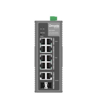 TP-Link Omada IES210GPP switch Gestionado Gigabit Ethernet (10/100/1000) Energía sobre Ethernet (PoE) DIN rail Gris