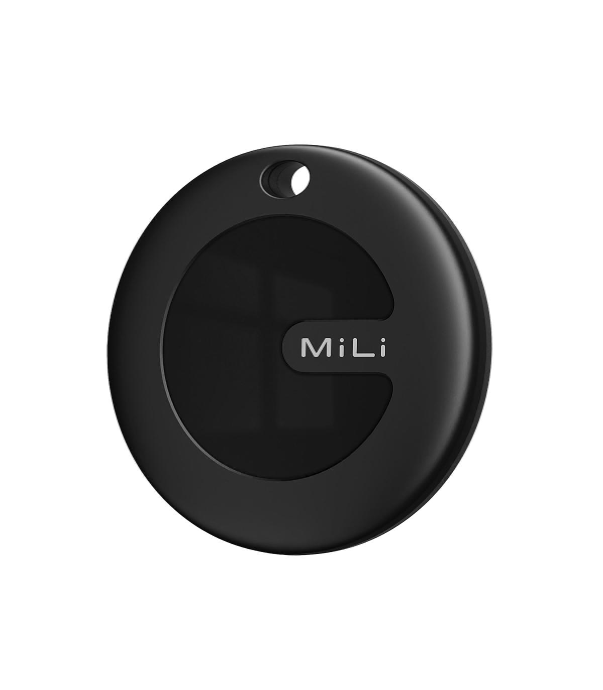 Leotec Easy Tag Negro + Llavero Marron - Compatible con IOS/Android - Color Negro/Marron