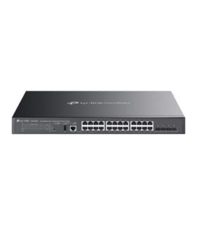 TP-Link SG5428XMPP switch Gestionado L3 Gigabit Ethernet (10/100/1000) Energía sobre Ethernet (PoE) Negro