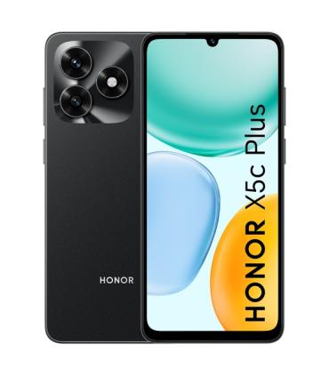 Honor X5c Plus Smartphone Pantalla 6.74" - 4+4GB - 128GB - Camara Principal 50MP - Bateria 5260mAh - Supercharge 15W - Color Neg