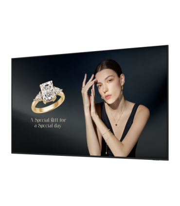 Samsung QH115F-X Pantalla plana para señalización digital 2,92 m (115") LCD Wifi 1000 cd / m² 4K Ultra HD Negro Tizen 24/7