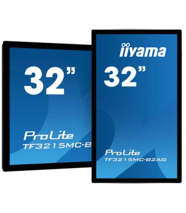 MONITOR IIYAMA OPENFRAME 32" TACTIL (TF3215MC-B2AG) 1920X1080/ 500CD /3000:1 /USO 24/7 / LANDS-PORTR / VGA/ HDMI /DP / USB-TOUCH