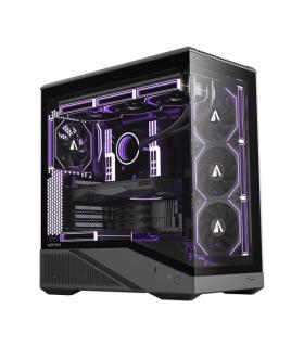 Abysm Arian Frame A400 Black Caja Torre ATX, ITX, Micro ATX - Lateral y Frontal Cristal Templado - 3.5" y 2.5" - USB-A, USB-C..