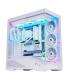 Abysm Arian Frame A400 White Caja Torre ATX, ITX, Micro ATX - Lateral y Frontal Cristal Templado - 3.5" y 2.5" - USB-A, USB-C..