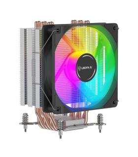 Unykach Unycool H60 ARGB Disipador CPU - Multisocket Universal - Ventilador 120mm - Color Negro