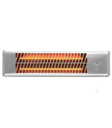 Orbegozo BB 5000 Estufa de Cuarzo para Aseo - Potencia 1200W - Interruptor por Tirador - 2 Niveles de Calor - Kit de Montaje..