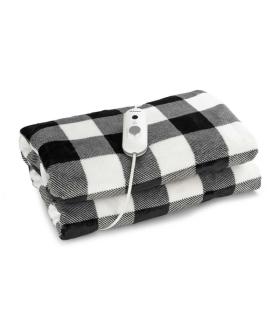 Orbegozo MAH 2510 Manta Electrica de Franela Polar - Potencia 120W - 3 Niveles de Temperatura - Selector con Indicador Luminoso.