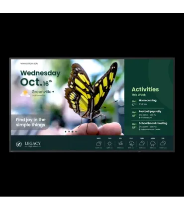 BENQAV DIGITAL SIGNAGE ST5504 (9H.S41TB.RE2) 55", 18/7 ANDROID 14.0, 4GB 32GB, 350 NITS, 3840 X 2160, REMOTE CONTROLLER, NO OPS.