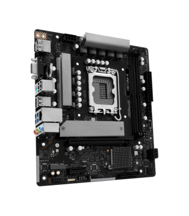 PLACA ASROCK H810M-X,INTEL,1851,H810,2DDR5,128GB,VGA+HDMI+DP,4SATA6+1M.2,2.5GBLAN,5USB3.2,MATX