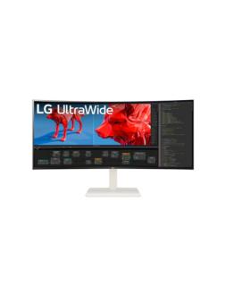 MONITOR LG, 38 PULGADAS, 38BR85QC-W, 96,5 CM, 3840 X 1600 PIXELES, ULTRAWIDE QUAD HD+, LCD, 1 MS, BLANCO