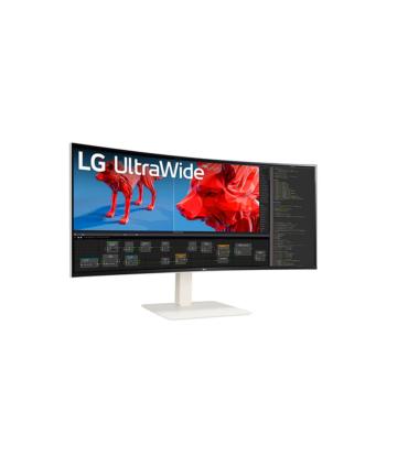 MONITOR LG, 38 PULGADAS, 38BR85QC-W, 96,5 CM, 3840 X 1600 PIXELES, ULTRAWIDE QUAD HD+, LCD, 1 MS, BLANCO
